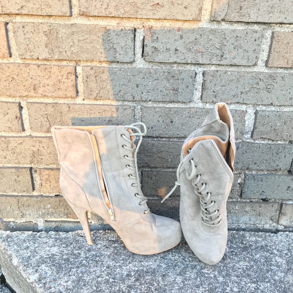Platform Ankle Boots